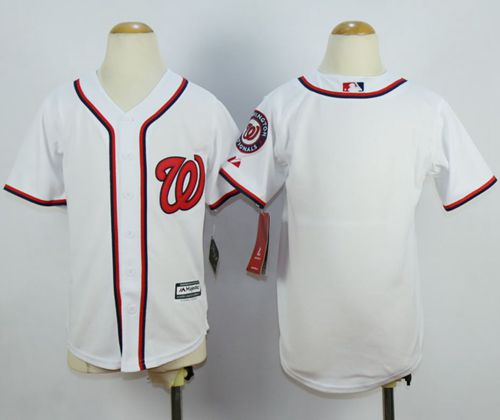 Nationals Blank White Cool Base Stitched Youth MLB Jersey Nationals Blank White Cool Base Stitched Youth MLB Jersey