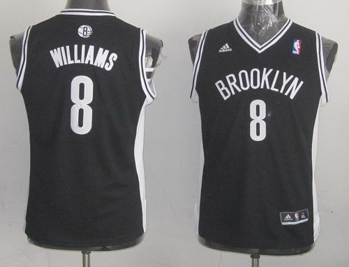 Nets #8 Deron Williams Black Stitched Youth NBA Jersey Nets #8 Deron Williams Black Stitched Youth NBA Jersey