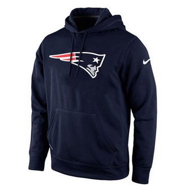 New England Patriots Nike KO Logo Essential Hoodie Navy Blue New England Patriots Nike KO Logo Essential Hoodie Navy Blue