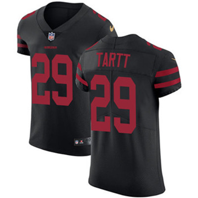 Nike 49ers #29 Jaquiski Tartt Black Alternate Men's Stitched NFL Vapor Untouchable Elite Jersey Nike 49ers #29 Jaquiski Tartt Black Alternate Men's Stitched NFL Vapor Untouchable Elite Jersey
