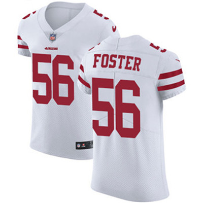 Nike 49ers #56 Reuben Foster White Men's Stitched NFL Vapor Untouchable Elite Jersey Nike 49ers #56 Reuben Foster White Men's Stitched NFL Vapor Untouchable Elite Jersey
