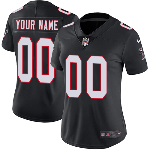 Nike Atlanta Falcons Elite Black Alternate Women's Jersey NFL Vapor Untouchable Customized jerseys Nike Atlanta Falcons Elite Black Alternate Women's Jersey NFL Vapor Untouchable Customized jerseys
