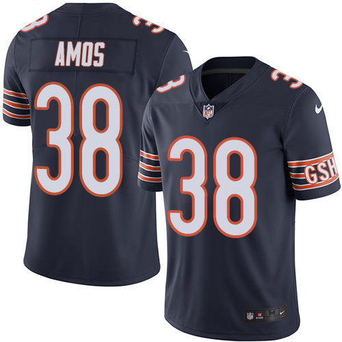 Nike Bears #38 Adrian Amos Navy Blue Team Color Men's Stitched NFL Vapor Untouchable Limited Jersey Nike Bears #38 Adrian Amos Navy Blue Team Color Men's Stitched NFL Vapor Untouchable Limited Jersey