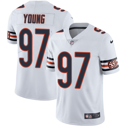 Nike Bears #97 Willie Young White Men's Stitched NFL Vapor Untouchable Limited Jersey Nike Bears #97 Willie Young White Men's Stitched NFL Vapor Untouchable Limited Jersey