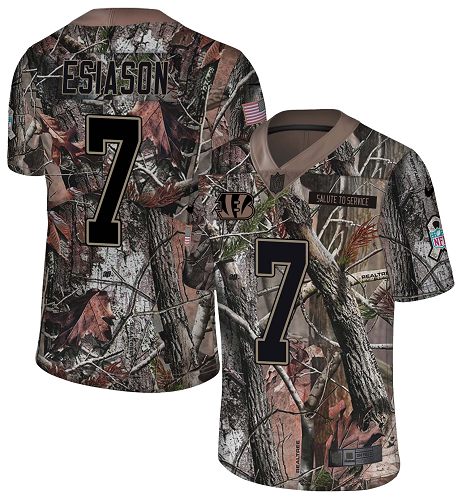 Nike Bengals #7 Boomer Esiason Camo Youth Stitched NFL Limited Rush Realtree Jersey Nike Bengals #7 Boomer Esiason Camo Youth Stitched NFL Limited Rush Realtree Jersey