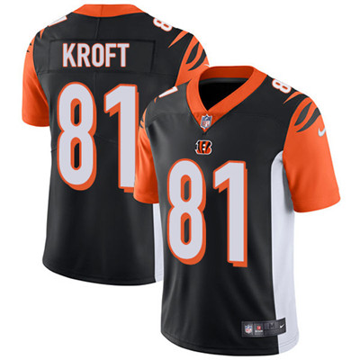 Nike Bengals #81 Tyler Kroft Black Team Color Youth Stitched NFL Vapor Untouchable Limited Jersey Nike Bengals #81 Tyler Kroft Black Team Color Youth Stitched NFL Vapor Untouchable Limited Jersey