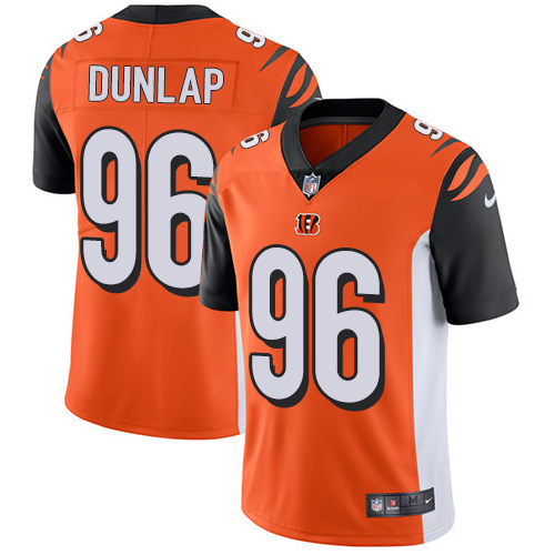 Nike Bengals #96 Carlos Dunlap Orange Alternate Youth Stitched NFL Vapor Untouchable Limited Jersey Nike Bengals #96 Carlos Dunlap Orange Alternate Youth Stitched NFL Vapor Untouchable Limited Jersey