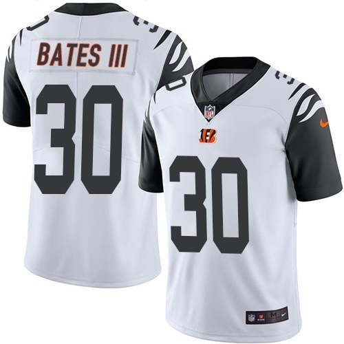 Nike Bengals 30 Jessie Bates III White Youth Color Rush Limited Jersey Nike Bengals 30 Jessie Bates III White Youth Color Rush Limited Jersey
