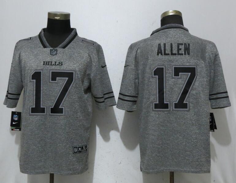 Nike Bills #17 Josh Allen Gray Gridiron Gray Vapor Untouchable Limited Jersey Nike Bills #17 Josh Allen Gray Gridiron Gray Vapor Untouchable Limited Jersey