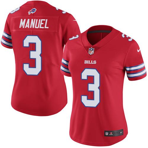 Nike Bills #27 Tre'Davious White Black Women's Stitched NFL Limited 2016 Salute to Service Jersey