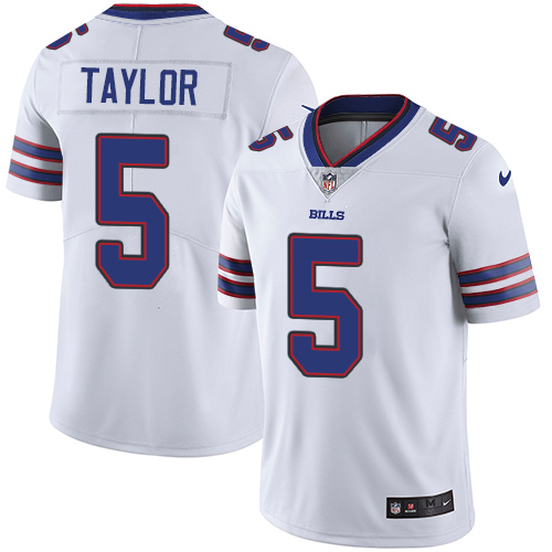 Nike Bills #5 Tyrod Taylor White Youth Stitched NFL Vapor Untouchable Limited Jersey Nike Bills #5 Tyrod Taylor White Youth Stitched NFL Vapor Untouchable Limited Jersey