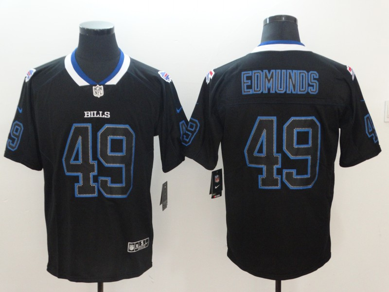 Nike Bills 49 Tremaine Edmunds Black Shadow Legend Limited Jersey Nike Bills 49 Tremaine Edmunds Black Shadow Legend Limited Jersey