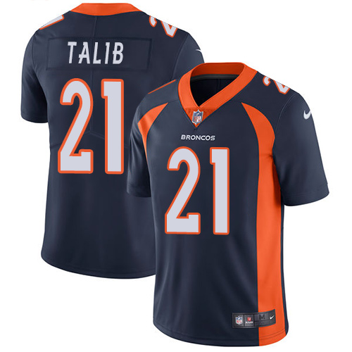 Nike Broncos #21 Aqib Talib Blue Alternate Youth Stitched NFL Vapor Untouchable Limited Jersey Nike Broncos #21 Aqib Talib Blue Alternate Youth Stitched NFL Vapor Untouchable Limited Jersey