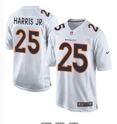 Nike Broncos #25 Chris Harris Jr White Men's Stitched NFL Game Event Jersey Nike Broncos #25 Chris Harris Jr White Men's Stitched NFL Game Event Jersey