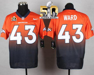 Nike Broncos #43 T.J. Ward OrangeNavy Blue Super Bowl 50 Men's Stitched NFL Elite Fadeaway Fashion Jersey Nike Broncos #43 T.J. Ward OrangeNavy Blue Super Bowl 50 Men's Stitched NFL Elite Fadeaway Fashion Jersey