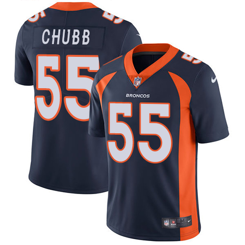 Nike Broncos #55 Bradley Chubb Blue Alternate Youth Stitched NFL Vapor Untouchable Limited Jersey Nike Broncos #55 Bradley Chubb Blue Alternate Youth Stitched NFL Vapor Untouchable Limited Jersey
