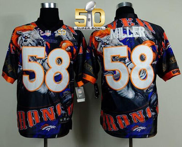 Nike Broncos #58 Von Miller Team Color Super Bowl 50 Men's Stitched NFL Elite Fanatical Jersey Nike Broncos #58 Von Miller Team Color Super Bowl 50 Men's Stitched NFL Elite Fanatical Jersey