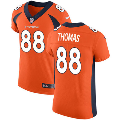 Nike Broncos #88 Demaryius Thomas Orange Team Color Men's Stitched NFL Vapor Untouchable Elite Jersey Nike Broncos #88 Demaryius Thomas Orange Team Color Men's Stitched NFL Vapor Untouchable Elite Jersey