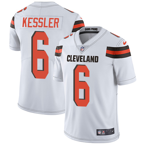 Nike Browns #6 Cody Kessler White Men's Stitched NFL Vapor Untouchable Limited Jersey Nike Browns #6 Cody Kessler White Men's Stitched NFL Vapor Untouchable Limited Jersey