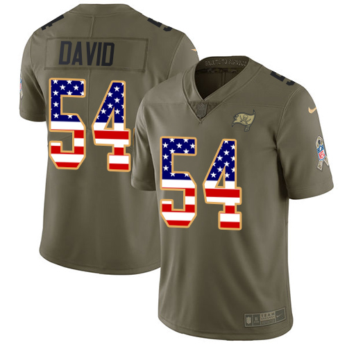 Nike Buccaneers #54 Lavonte David Olive USA Flag Youth Stitched NFL Limited 2017 Salute to Service Jersey Nike Buccaneers #54 Lavonte David Olive USA Flag Youth Stitched NFL Limited 2017 Salute to Service Jersey