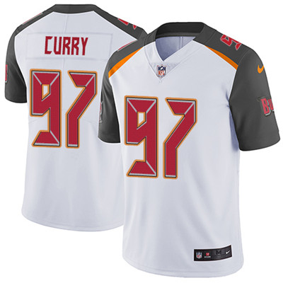 Nike Buccaneers #97 Vinny Curry White Men's Stitched NFL Vapor Untouchable Limited Jersey Nike Buccaneers #97 Vinny Curry White Men's Stitched NFL Vapor Untouchable Limited Jersey
