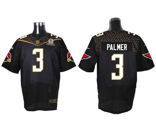 Nike Cardinals #3 Carson Palmer Black 2016 Pro Bowl Men's Stitched NFL Elite Jersey Nike Cardinals #3 Carson Palmer Black 2016 Pro Bowl Men's Stitched NFL Elite Jersey