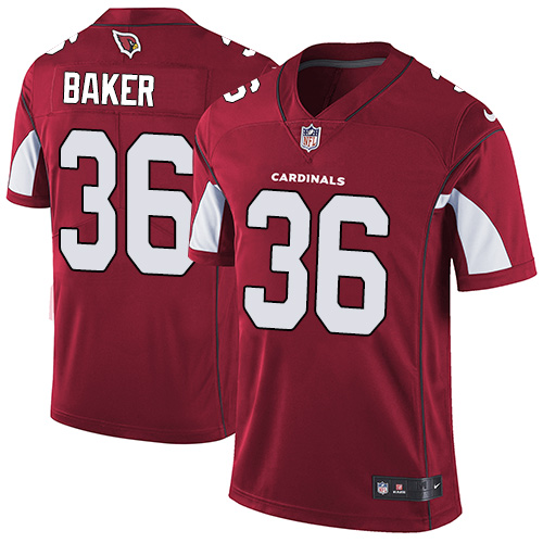 Nike Cardinals #36 Budda Baker Red Team Color Men's Stitched NFL Vapor Untouchable Limited Jersey