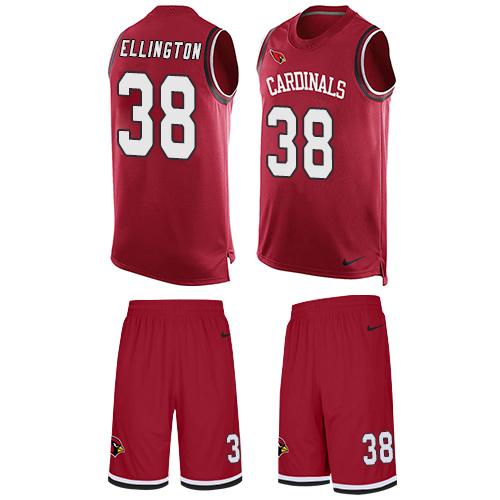 Nike Cardinals #38 Andre Ellington Red Team Color Men's Stitched NFL Limited Tank Top Suit Jersey Nike Cardinals #38 Andre Ellington Red Team Color Men's Stitched NFL Limited Tank Top Suit Jersey