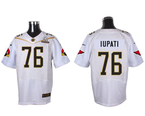 Nike Cardinals #76 Mike Iupati White 2016 Pro Bowl Men's Stitched NFL Elite Jersey Nike Cardinals #76 Mike Iupati White 2016 Pro Bowl Men's Stitched NFL Elite Jersey