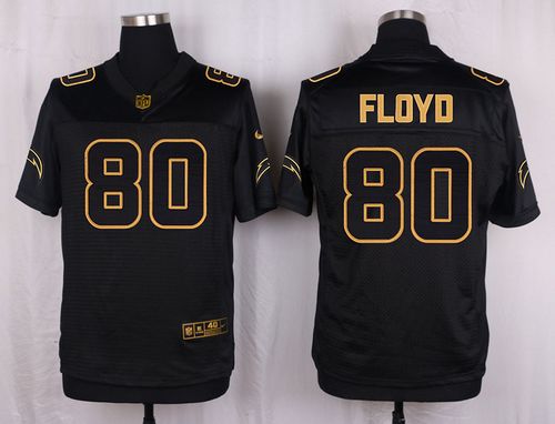 Nike Chargers #80 Malcom Floyd Black Men's Stitched NFL Elite Pro Line Gold Collection Jersey Nike Chargers #80 Malcom Floyd Black Men's Stitched NFL Elite Pro Line Gold Collection Jersey