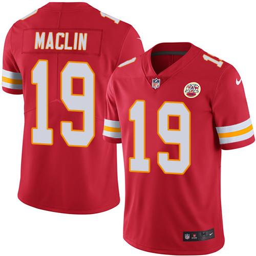 Nike Chiefs #19 Jeremy Maclin Red Youth Stitched NFL Limited Rush Jersey Nike Chiefs #19 Jeremy Maclin Red Youth Stitched NFL Limited Rush Jersey