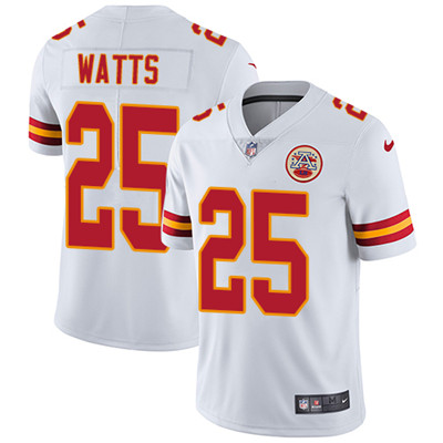 Nike Chiefs #25 Armani Watts White Men's Stitched NFL Vapor Untouchable Limited Jersey Nike Chiefs #25 Armani Watts White Men's Stitched NFL Vapor Untouchable Limited Jersey