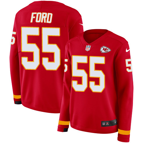 Nike Chiefs #55 Dee Ford Red Team Color Women's Stitched NFL Limited Nike Chiefs #55 Dee Ford Red Team Color Women's Stitched NFL Limited