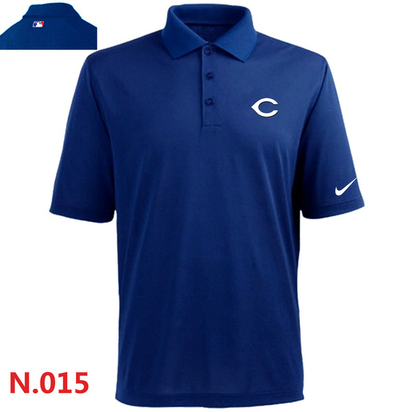 Nike Cincinnati Reds Men's Blue Polo Shirt