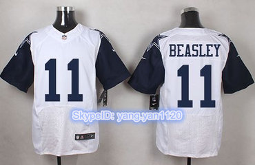 Nike Cowboys #11 Cole Beasley White Men's Stitched NFL Elite Rush Jersey Nike Cowboys #11 Cole Beasley White Men's Stitched NFL Elite Rush Jersey