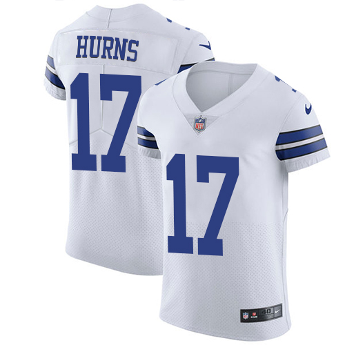 Nike Cowboys #17 Allen Hurns White Men's Stitched NFL Vapor Untouchable Elite Jersey Nike Cowboys #17 Allen Hurns White Men's Stitched NFL Vapor Untouchable Elite Jersey