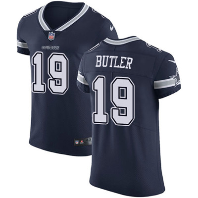 Nike Cowboys #19 Brice Butler Navy Blue Team Color Men's Stitched NFL Vapor Untouchable Elite Jersey