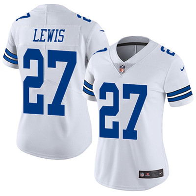 Nike Cowboys #27 Jourdan Lewis White Women's Vapor Untouchable Elite Player NFL Jersey