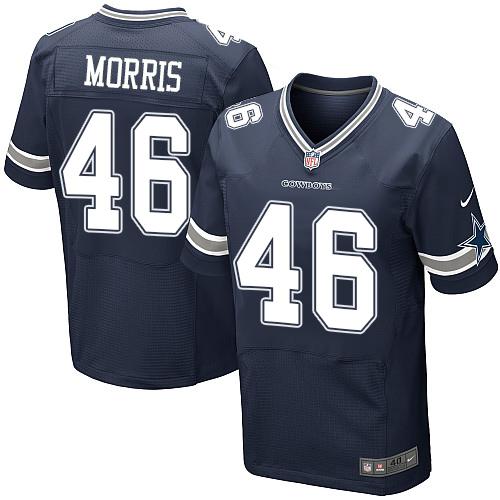Nike Cowboys #46 Alfred Morris Navy Blue Team Color Men's Stitched NFL Elite Jersey Nike Cowboys #46 Alfred Morris Navy Blue Team Color Men's Stitched NFL Elite Jersey