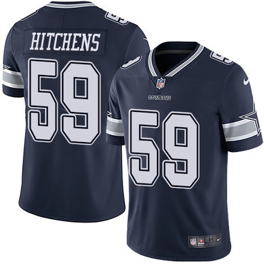 Nike Cowboys #59 Anthony Hitchens Navy Blue Team Color Men's Stitched NFL Vapor Untouchable Limited Jersey Nike Cowboys #59 Anthony Hitchens Navy Blue Team Color Men's Stitched NFL Vapor Untouchable Limited Jersey