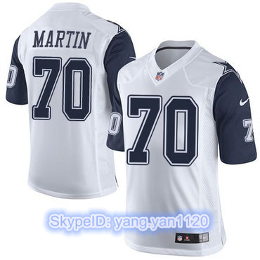 Nike Cowboys #70 Zack Martin White Men's Stitched NFL Limited Rush Jersey Nike Cowboys #70 Zack Martin White Men's Stitched NFL Limited Rush Jersey