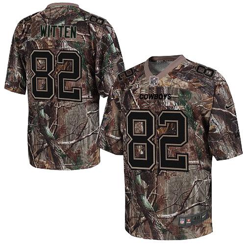Nike Cowboys #82 Jason Witten Camo Men's Stitched NFL Realtree Elite Jersey Nike Cowboys #82 Jason Witten Camo Men's Stitched NFL Realtree Elite Jersey