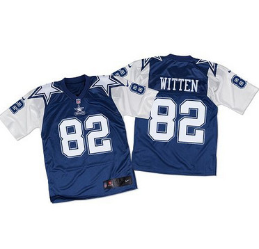 Nike Cowboys #82 Jason Witten Navy BlueWhite Throwback Men's Stitched NFL Elite Jersey Nike Cowboys #82 Jason Witten Navy BlueWhite Throwback Men's Stitched NFL Elite Jersey