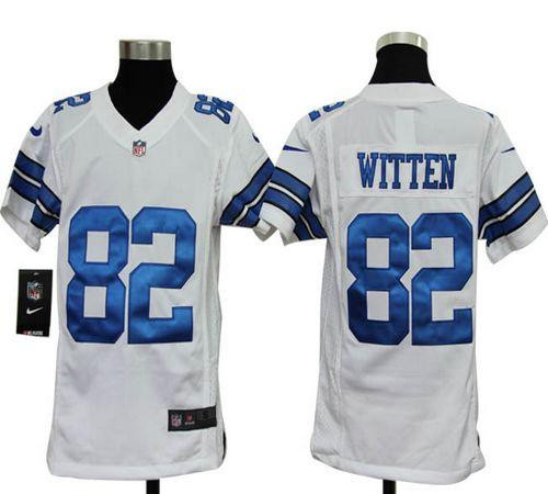 Nike Cowboys #82 Jason Witten White Youth Stitched NFL Elite Jersey Nike Cowboys #82 Jason Witten White Youth Stitched NFL Elite Jersey