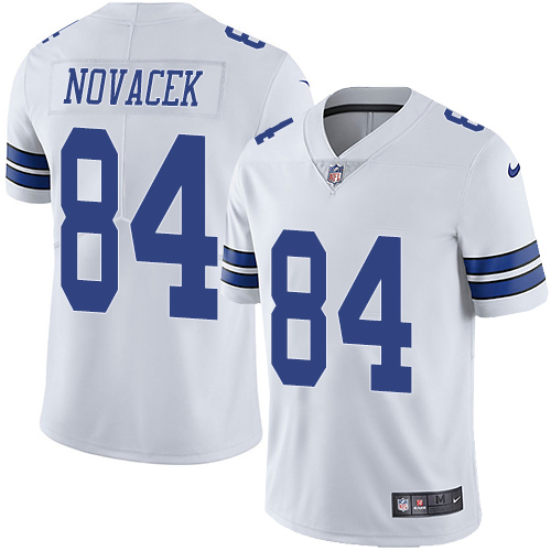 Nike Cowboys #84 Jay Novacek White Men's Vapor Untouchable Limited Player NFL Jersey