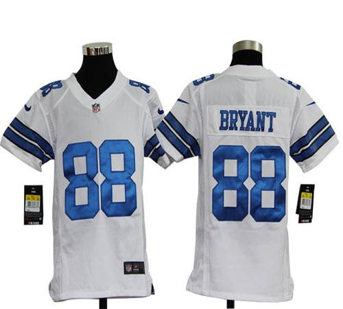 Nike Cowboys #88 Dez Bryant White Youth Stitched NFL Elite Jersey Nike Cowboys #88 Dez Bryant White Youth Stitched NFL Elite Jersey