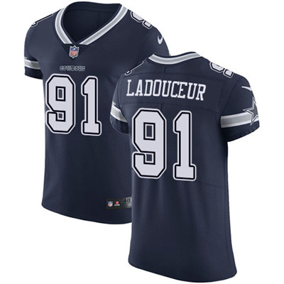 Nike Cowboys #91 L. P. Ladouceur Navy Blue Team Color Men's Stitched NFL Vapor Untouchable Elite Jersey Nike Cowboys #91 L. P. Ladouceur Navy Blue Team Color Men's Stitched NFL Vapor Untouchable Elite Jersey