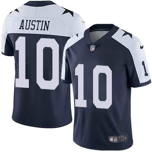 Nike Cowboys 10 Tavon Austin Navy Throwback Vapor Untouchable Limited Jersey Nike Cowboys 10 Tavon Austin Navy Throwback Vapor Untouchable Limited Jersey