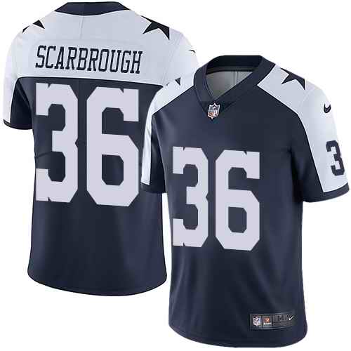 Nike Cowboys 36 Bo Scarbrough Navy Throwback Vapor Untouchable Limited Jersey Nike Cowboys 36 Bo Scarbrough Navy Throwback Vapor Untouchable Limited Jersey