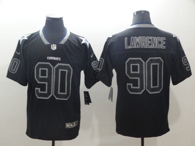 Nike Cowboys 90 DeMarcus Lawrence Black Impact Rush Limited Jersey Nike Cowboys 90 DeMarcus Lawrence Black Impact Rush Limited Jersey